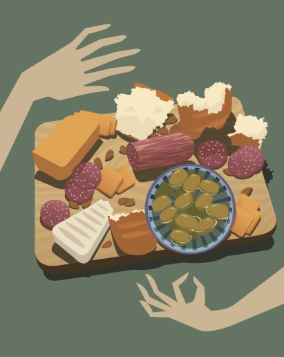 Meili Daniel charcuterie illustration